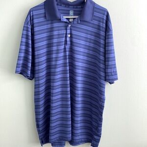 PGA Tour Airflux blue polo shirt